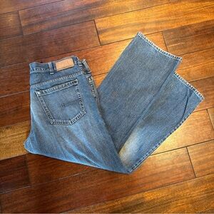 Calvin Klein Jeans Mens 36x29 Blue Denim BOOT Bootcut 100% Cotton